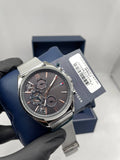 Tommy Hilfiger steel tachymeter chronograph watch