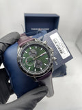Tommy Hilfiger steel navy dial chronograph watch