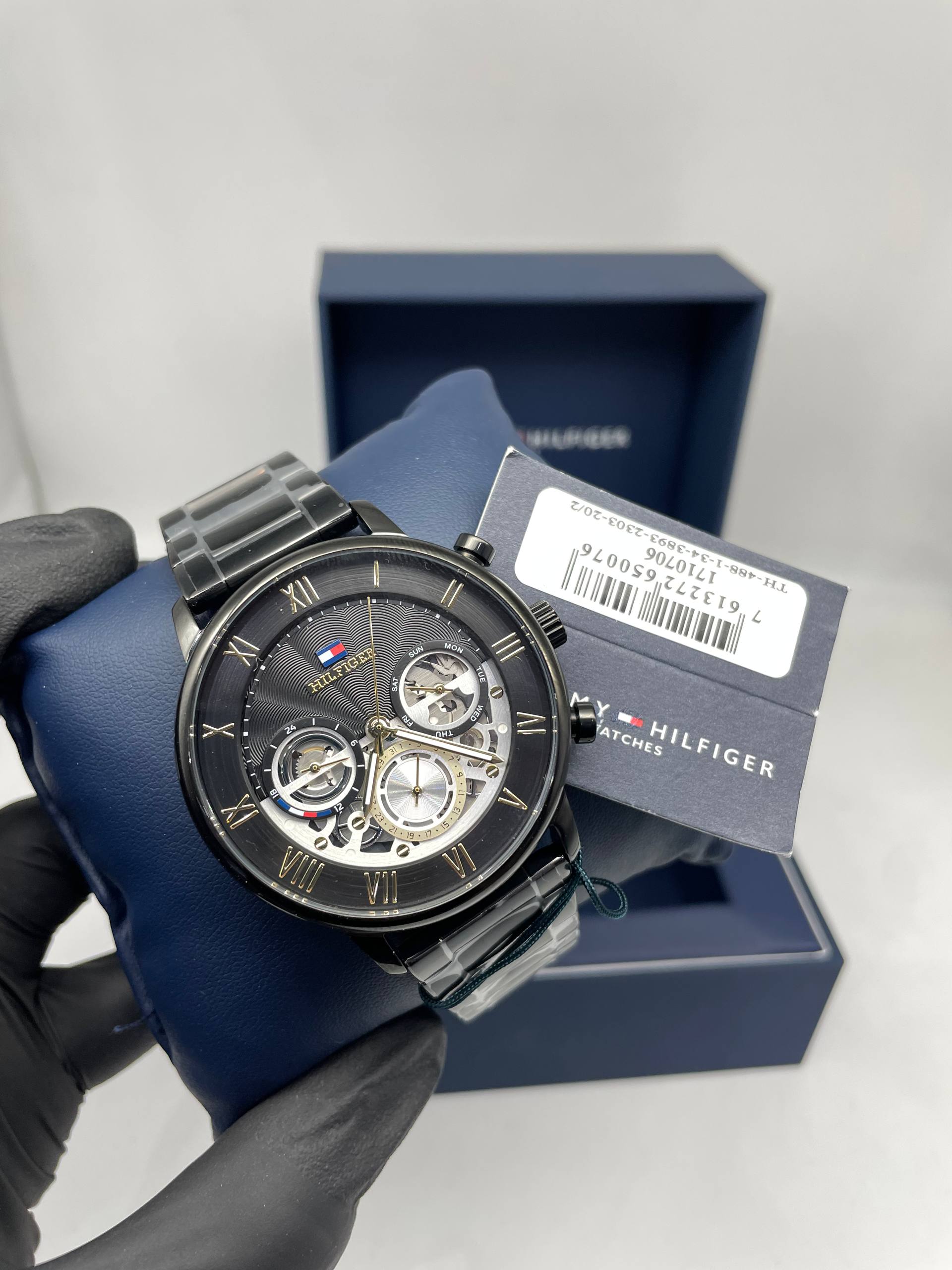 Tommy Hilfiger navy sport silicone watch