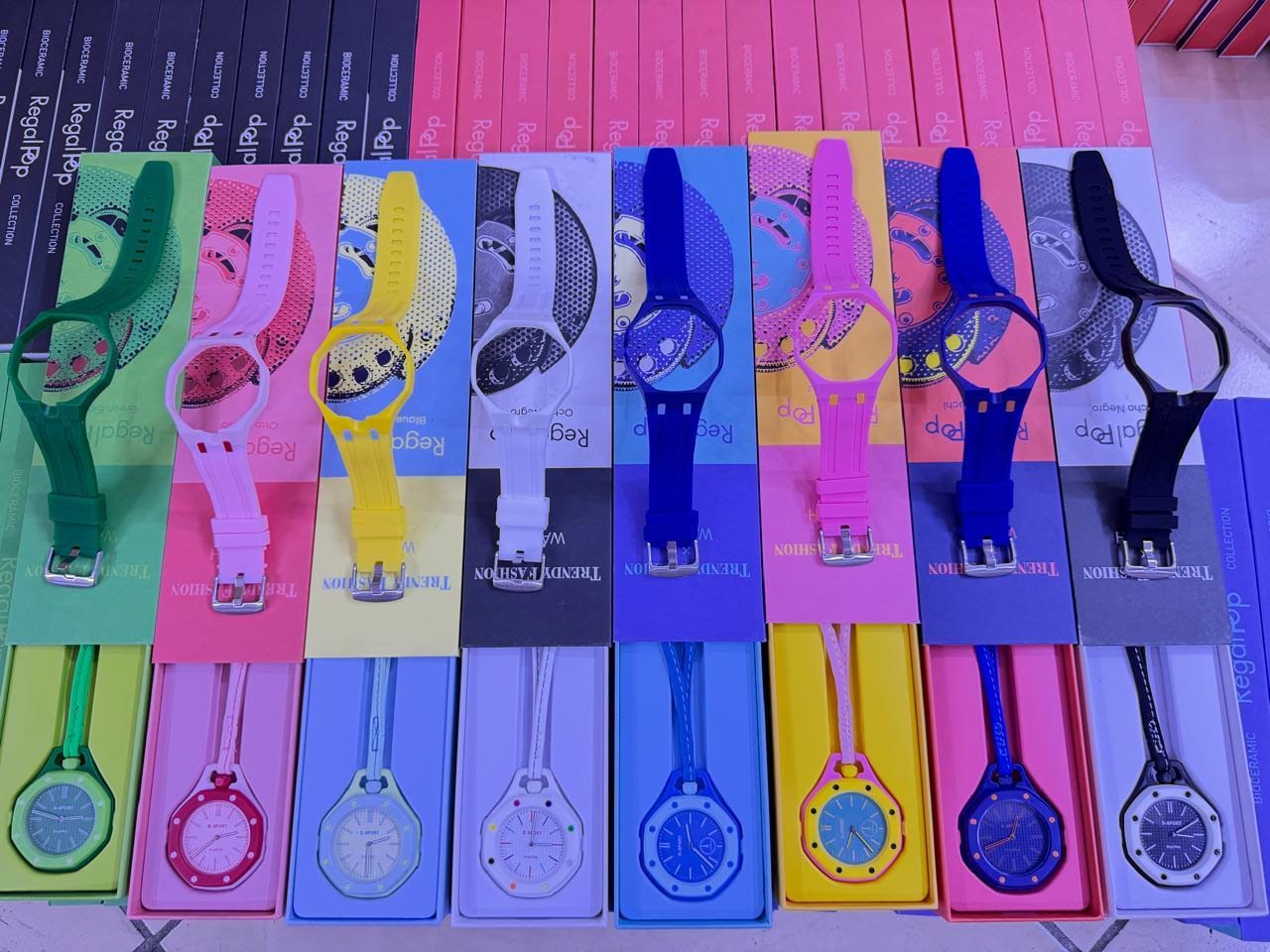 Montre Silicone Boyal Pop D-Sport – Couleurs Tendance | Style Sportif & Confort Quotidien