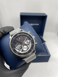 Tommy Hilfiger blue open-heart mesh watch